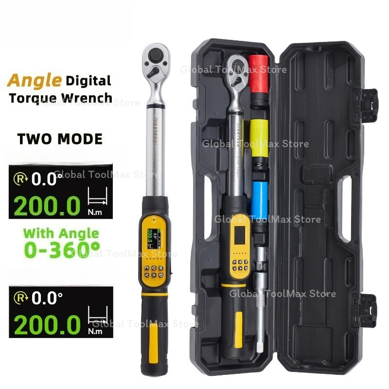 Torque Wrench Digital - Dijital Açısal Tork Anahtarı 6 Parça