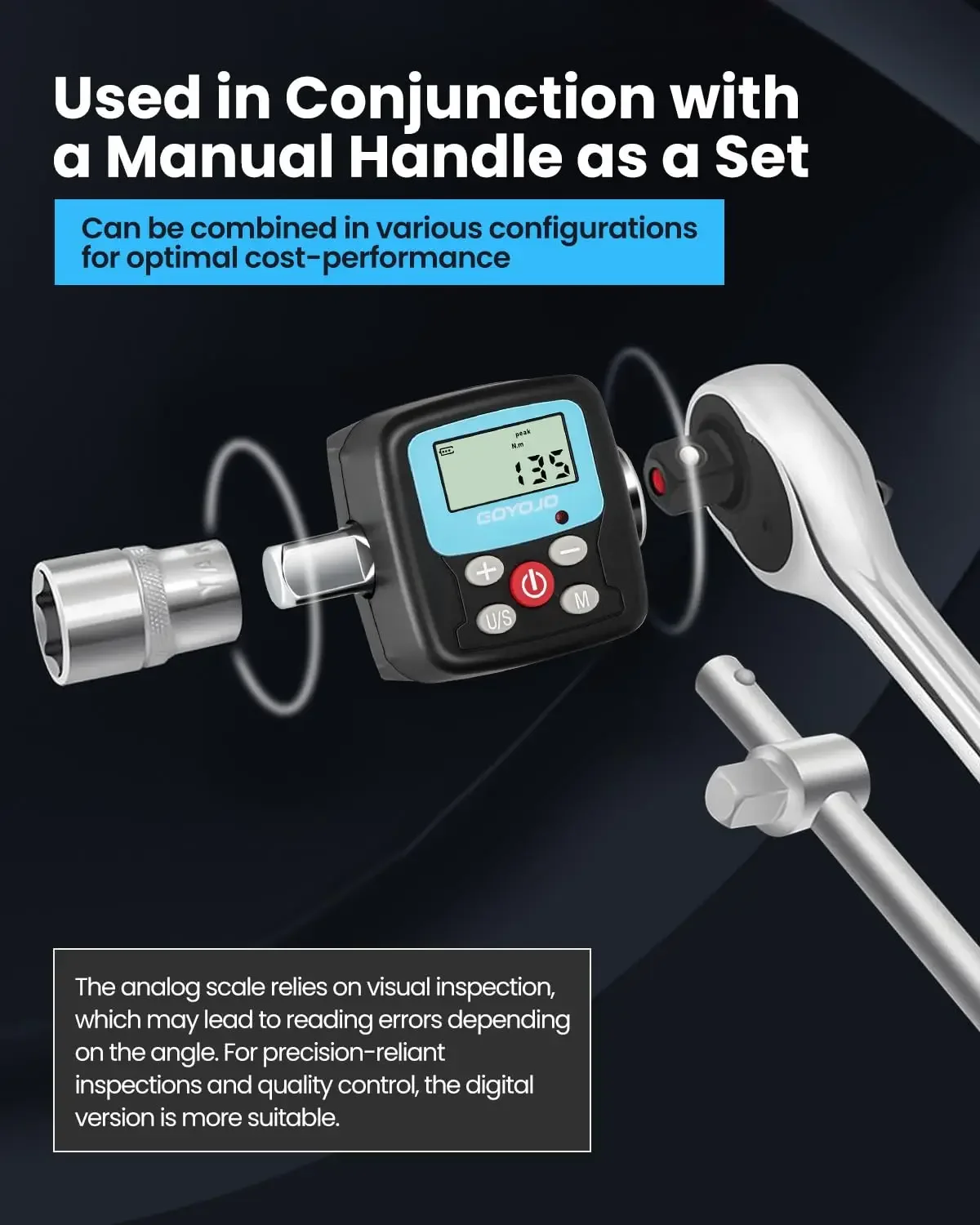 GOYOJO Dijital Tork Anahtarı A - Torque Wrench Digital incelemesi ve fiyatı